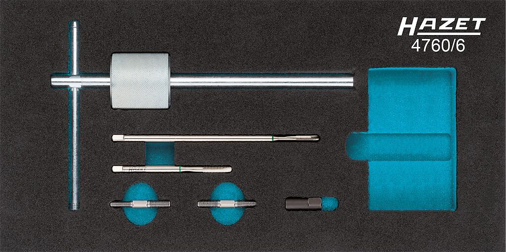 Glow plug removal set (4760/6, HAZET)