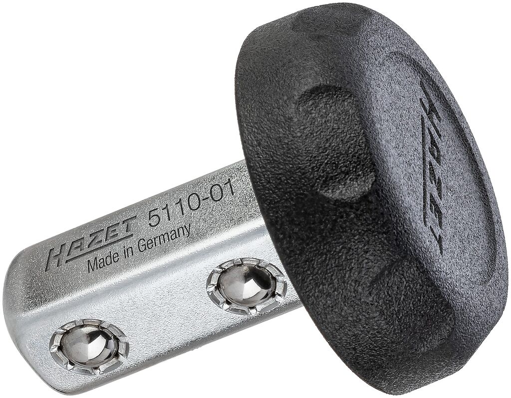 Caurbīdāmais kvadrāts 10 mm (3/8 collas) dinamometriskajai atslēgai (5110-01, HAZET)