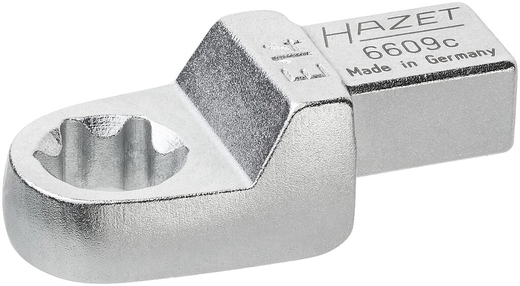 Ievietojamā gredzenveida TORX uzgriežņu atslēga E14 (6609C-E14, HAZET)