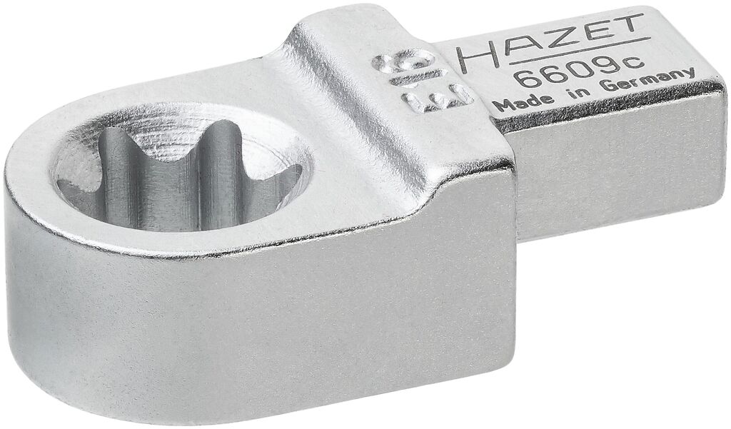 Ievietojamā gredzenveida TORX uzgriežņu atslēga E16 (6609C-E16, HAZET)