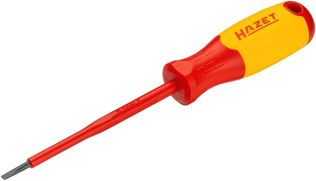 Atsuktuvas elektrikams su apsaugine izoliacija, plokščias 0,5 x 3 mm (811KV-30, HAZET)