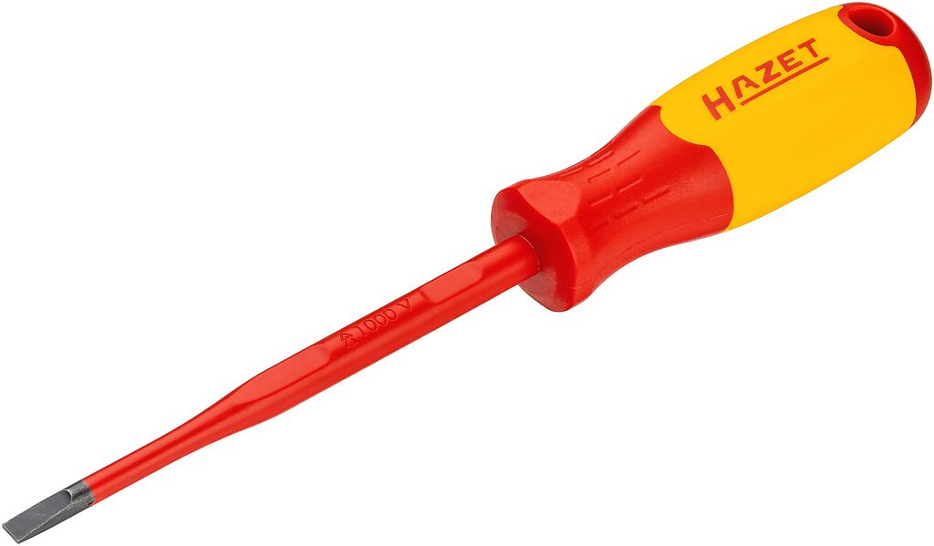 Plokščias atsuktuvas elektrikams su apsaugine izoliacija, 1 x 5,5 mm (811KV-55, HAZET)