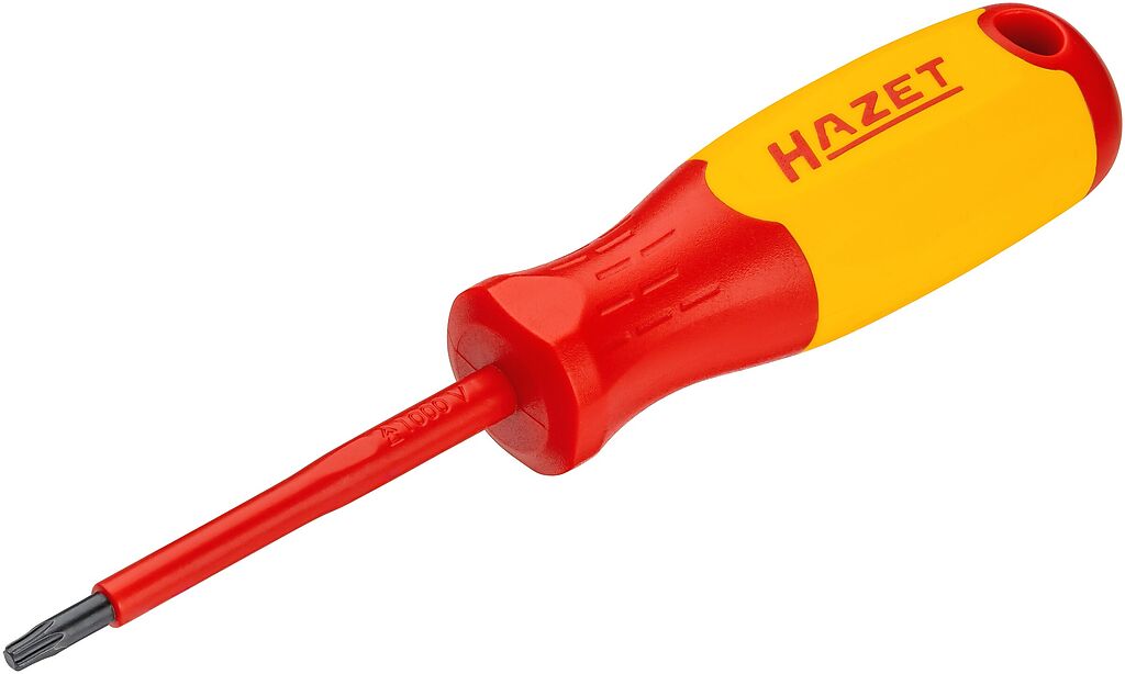 TORX skrūvgriezis elektriķiem ar aizsargizolāciju, T20 (811KV-T20, HAZET)