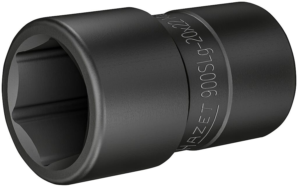 FORD riteņu skrūvju uzgriežņu galviņa 20×22 mm, 1/2 collas (900SLG-20X22, HAZET)