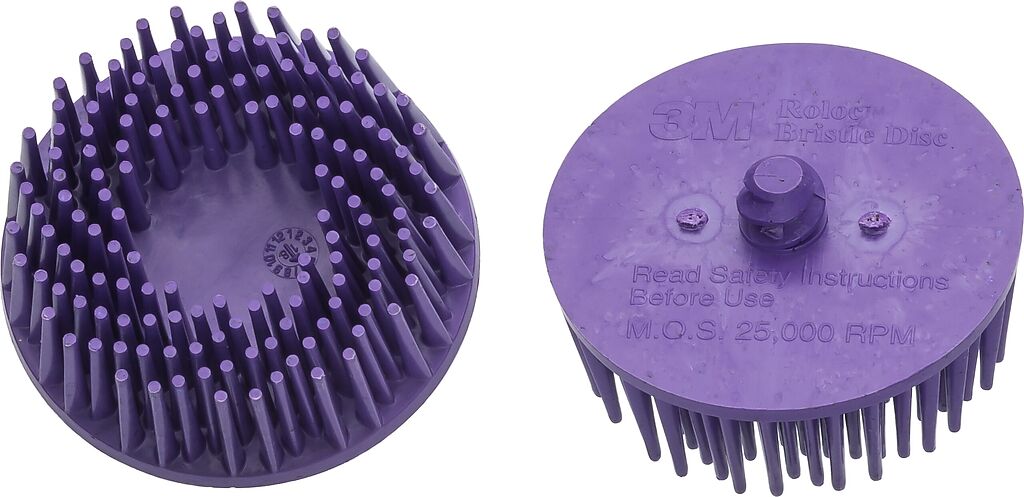 Rezerves saru slīpēšanas disku komplekts, violets, graudainība 36, 2 gab. (9033-11-036/2, HAZET)