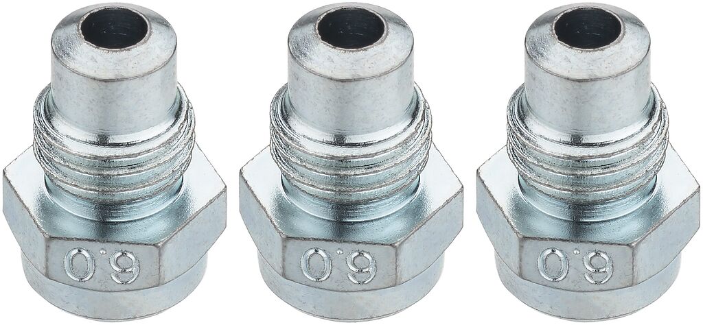 Nose piece set 9037N-2-028/3, HAZET