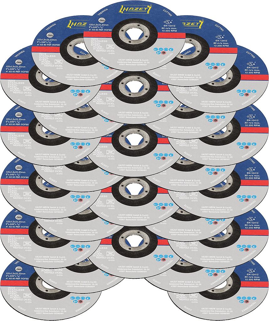 Cut-off wheel set 9233-010/25, HAZET