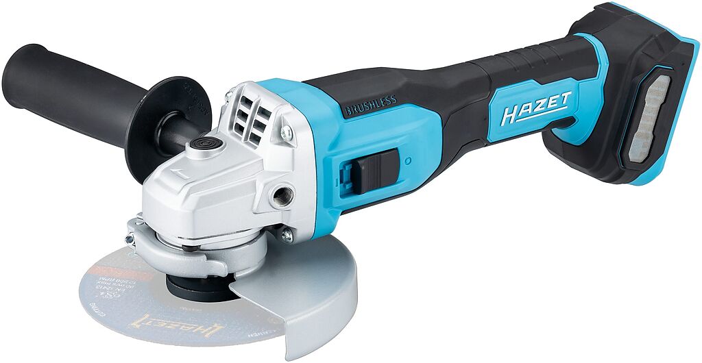 Cordless right-angle grinder Ø 125 mm, 18 V, basic unit, L x W x H: 295 mm x 75 mm x 120 mm 9533-10, HAZET
