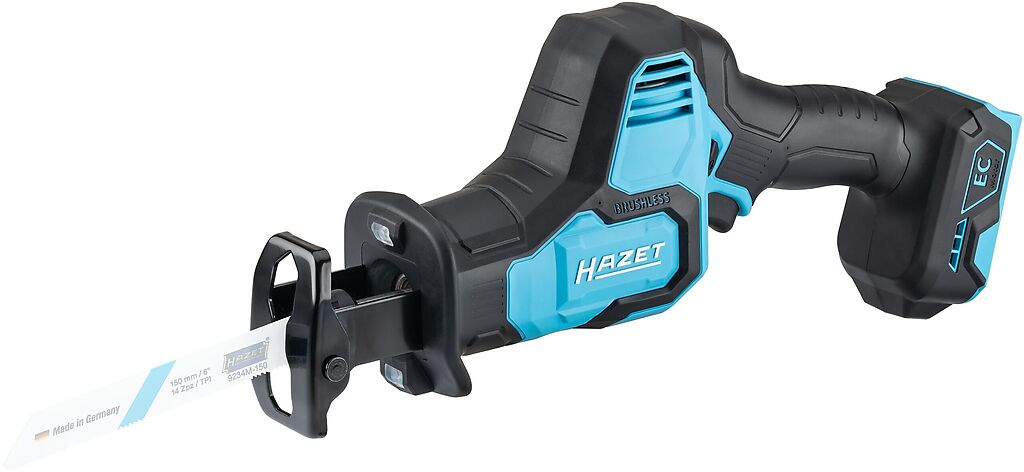 Cordless reciprocating saw, long stroke, 18 V, basic unit 9534-10, HAZET