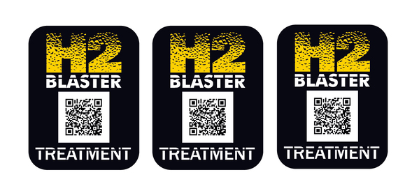 H2 Blaster iliustruotų lipdukų rinkinys, 3 lapai (3919047, TEXA)