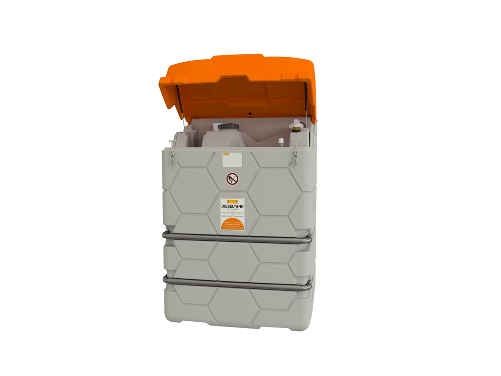 CUBE-Tank 1500 l dīzeļdegviela, paplašinājums I, āra (10774, CEMO)