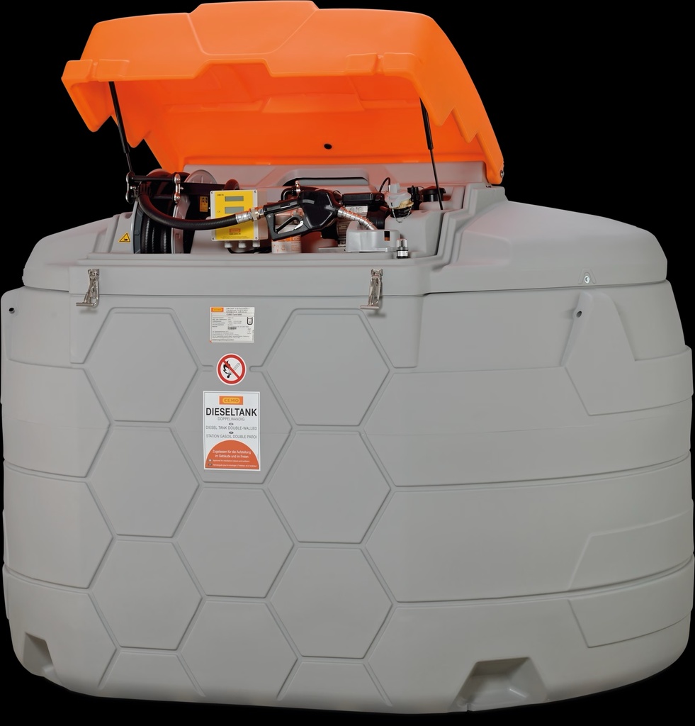 CUBE 5000 l dyzelino bakas, lauko, Premium Plus 20 (11323, CEMO)