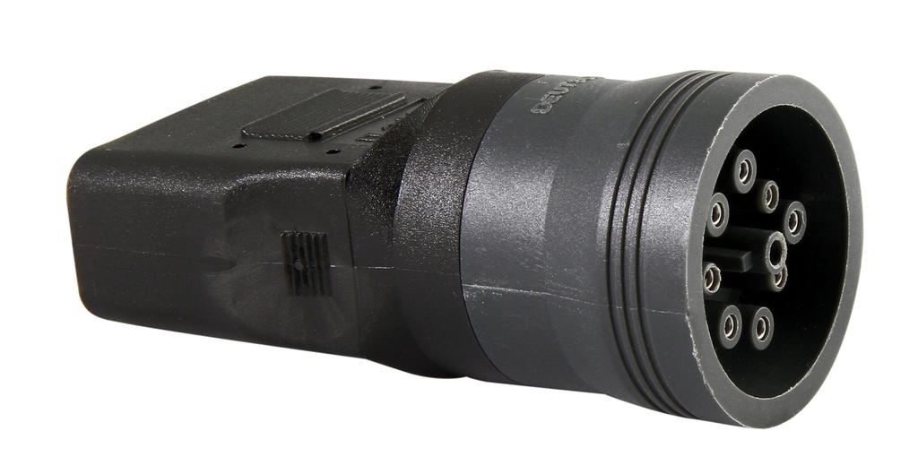 OBD diagnostic adapter DEUTSCH 9-pin (Type II) (3905786, TEXA)