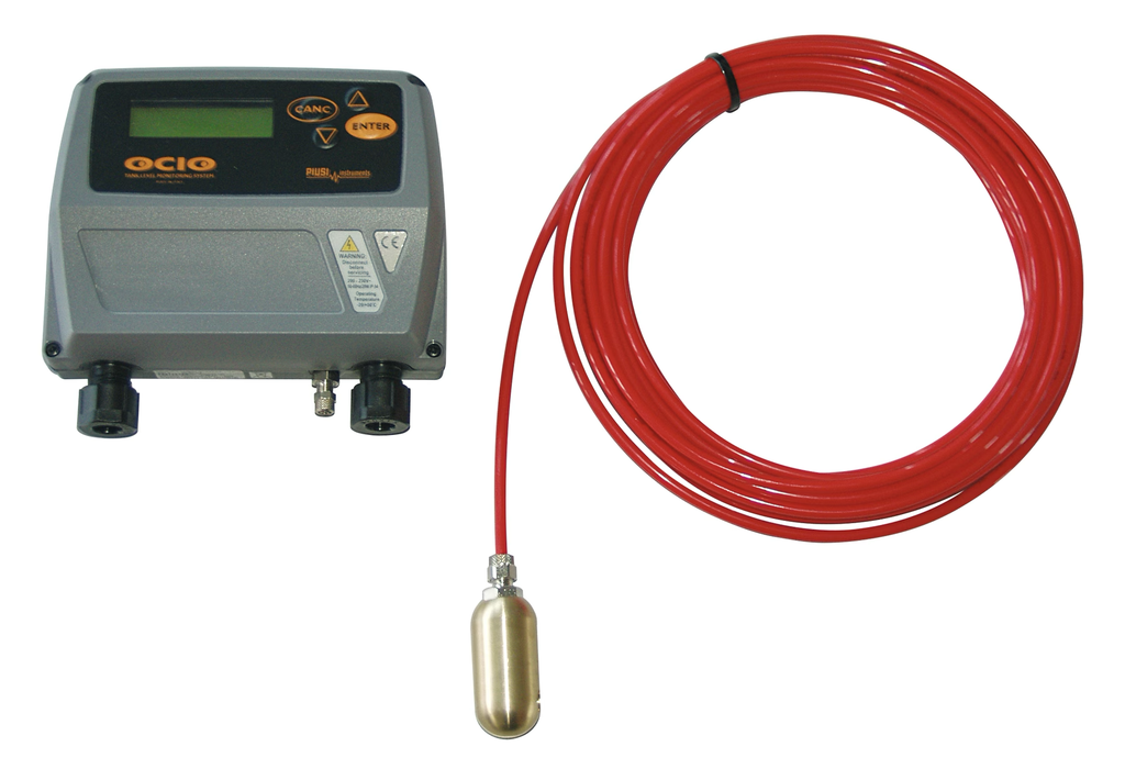 Elektroniskais līmeņa indikators OCIO, 230 V, IP55, 2 releju izejas, CEMO (10219, CEMO)