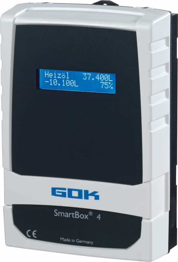 GOK SmartBox 4 LAN Pro display unit, 230 V, IP 30, without probe, CEMO (11176)