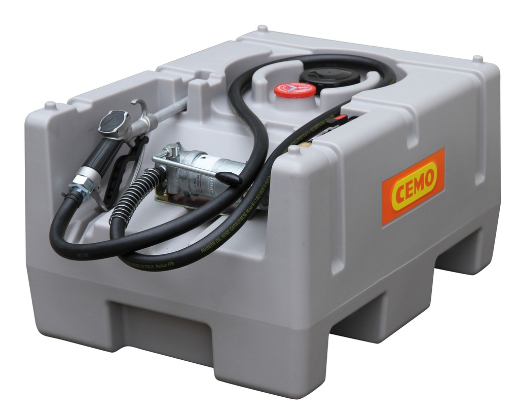 DT-Mobil Easy 125 l dyzelino talpa su rankiniu siurbliu (25 l/min) (8915, CEMO)