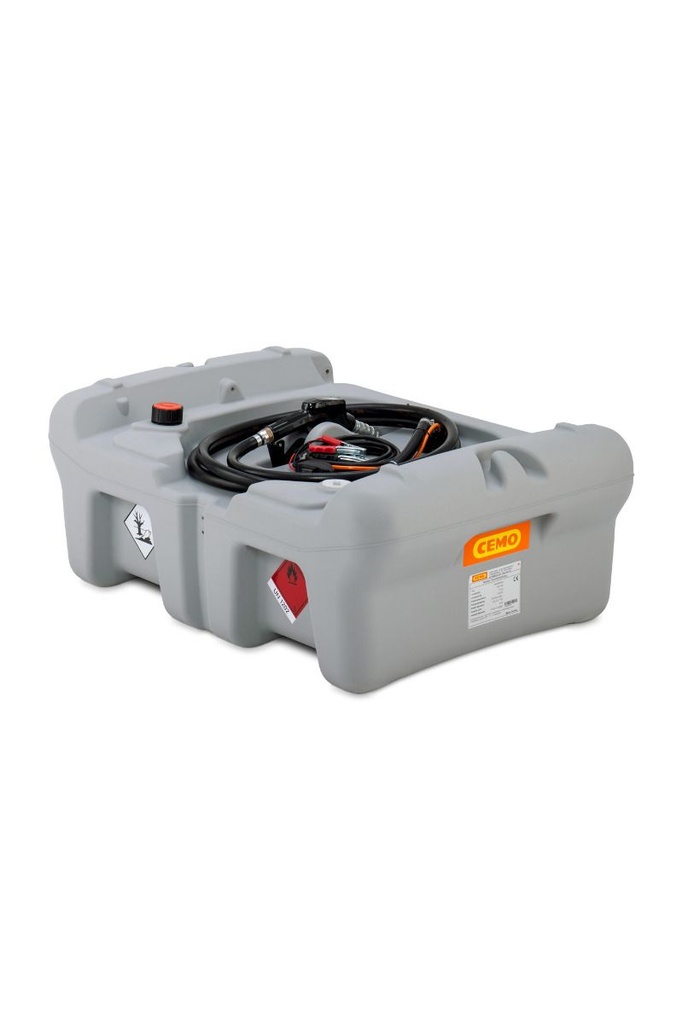 DT-Mobil Easy Pick-up 210 l diesel tank with CENTRI SP30 12 V pump and automatic nozzle, without lid (11248, CEMO)
