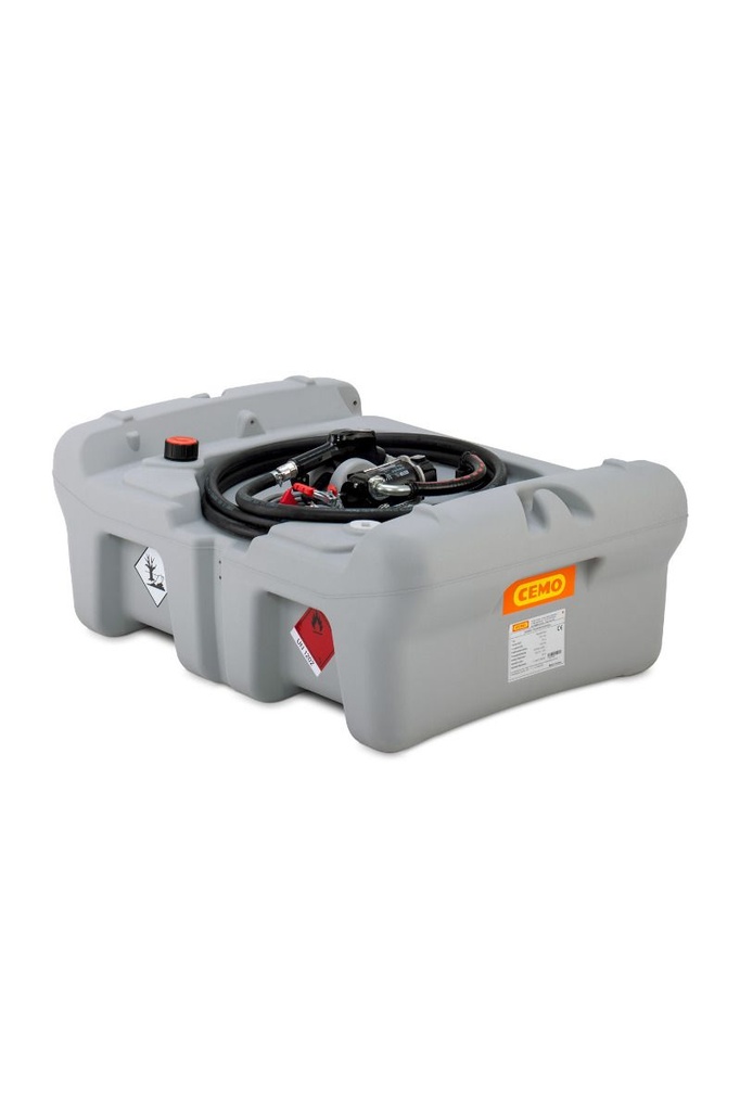 DT-Mobil Easy Pick-up 210 l diesel tank with 12 V pump (40 l/min) and auto shut-off nozzle (11249, CEMO)