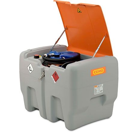 DT-Mobil Easy COMBI 440/50 l dyzelino talpa su 12 V siurbliu (40 l/min), antgaliu ir dangčiu (10992, CEMO)