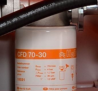 Filtrs ar ūdens atdalītāju DT-Mobil Easy 470 l un 620 l (11967, CEMO)