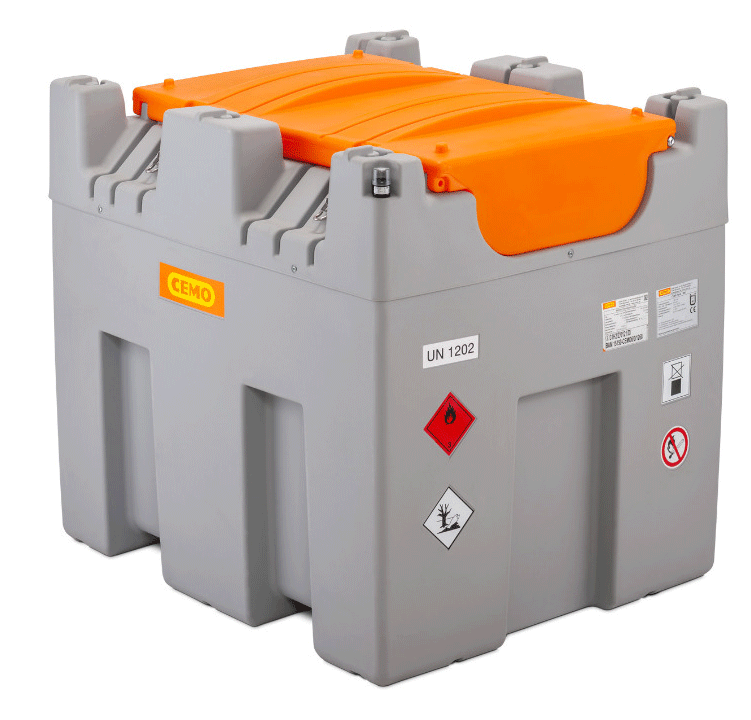 CUBE Mobil 980 l dyzelino bakas, lauko, Premium, 12 V siurblys (11633, CEMO)