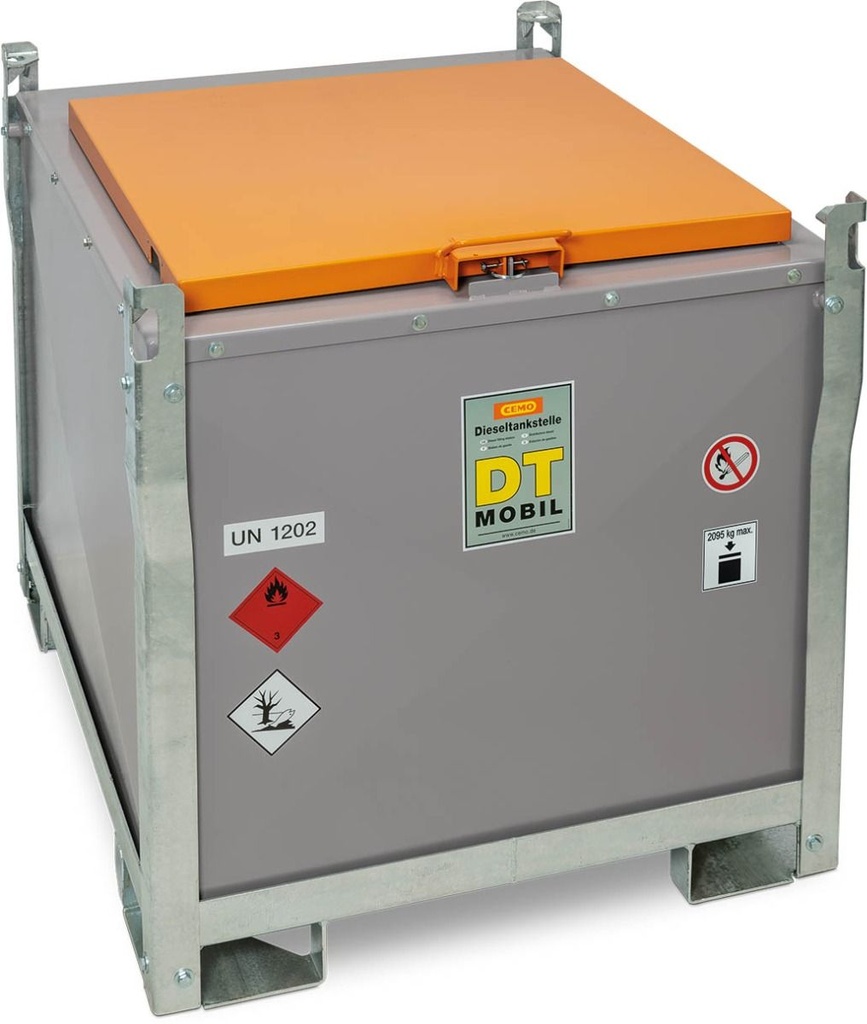 DT-Mobil PRO ST 980 l Basic without pump, with quick coupling (11401, CEMO)