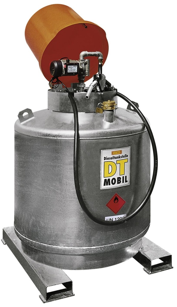 Mobile diesel tank system 600 l, with hood, without pump (7314, CEMO)