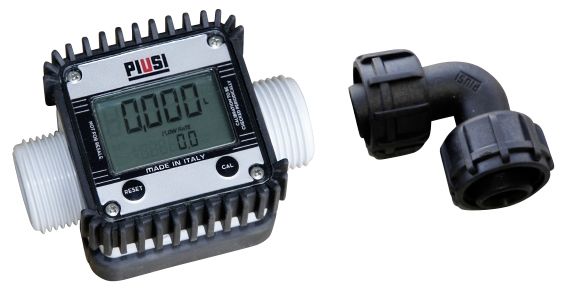 Digitālais plūsmas mērītājs K24, plastmasas (10274, CEMO)