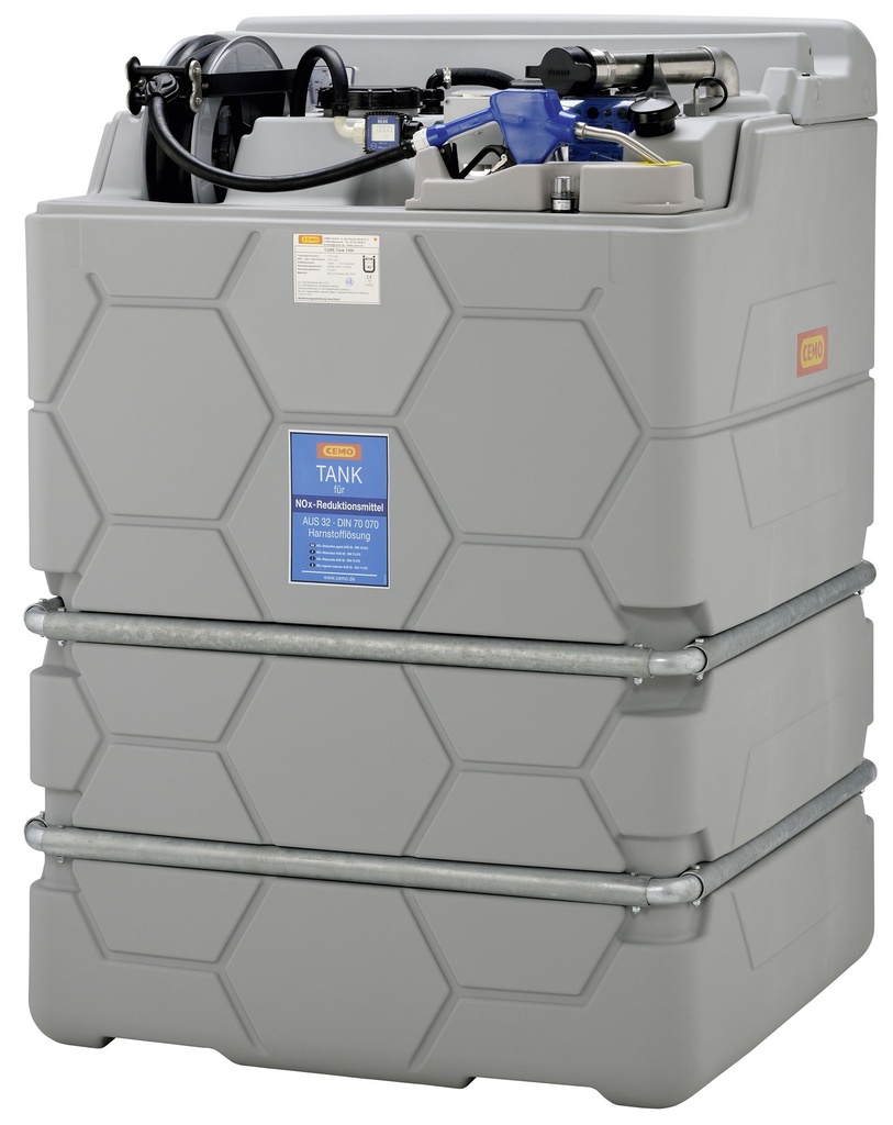 CUBE-Tank Indoor Premium 2500 l, skirtas AdBlue, visiškai sumontuotas, CEMO (10435)