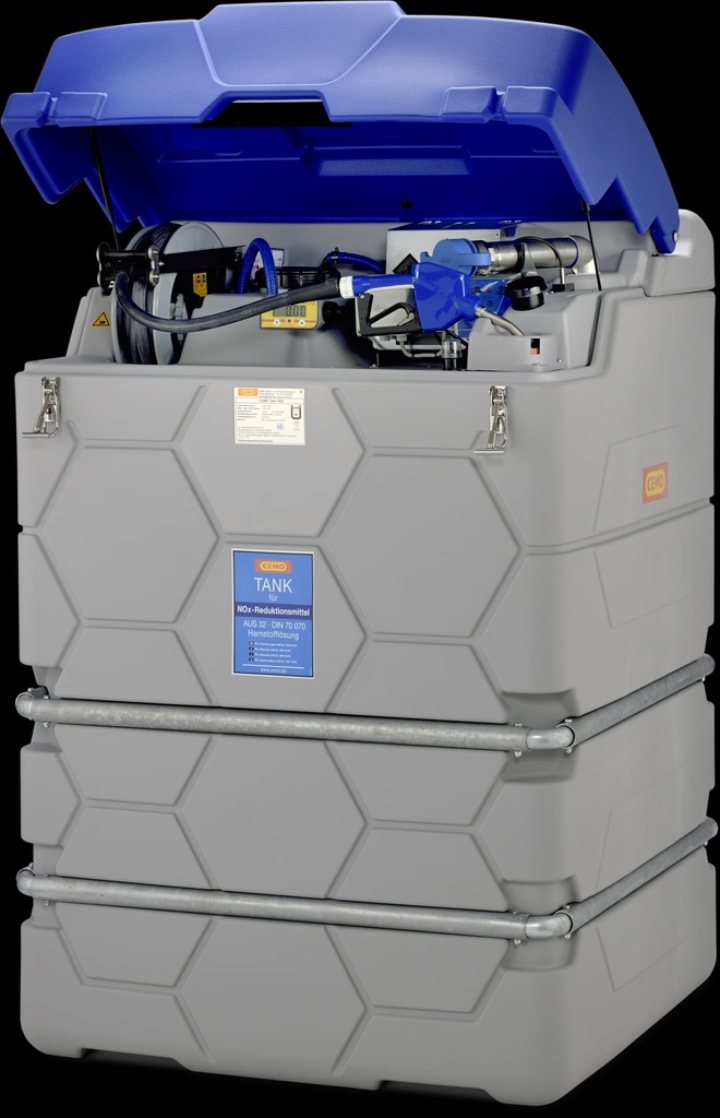 CUBE-Tank 2500 l AdBlue, āra, Premium Plus (10920, CEMO)