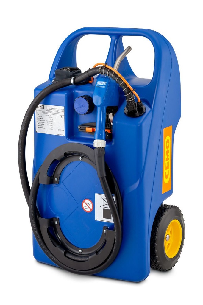 Vežimėlis AdBlue® 60 l, CAS, be įkroviklio ir akumuliatoriaus, CEMO (11592)