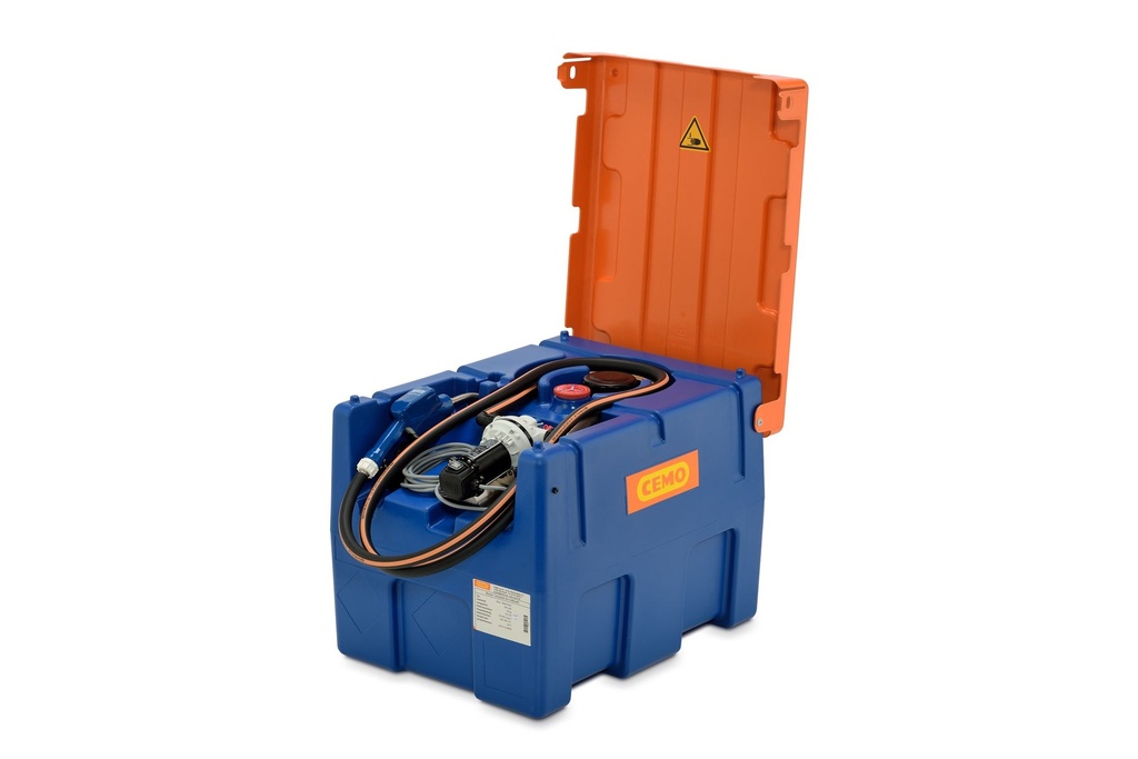 CEMO Blue-Mobile Easy 200 l AdBlue® išdavimo įrenginys, 12 V, 30 l/min, automatinis antgalis, su dangčiu (10315, CEMO)