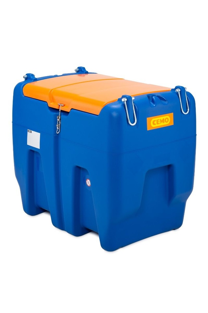 CEMO Blue-Mobil Easy 620 l AdBlue® išdavimo įrenginys, 230 V, ~30 l/min, 4 m žarna, autom. pistoletas (AZV), su dangčiu (11929, CEMO)