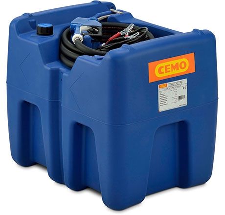 CEMO Blue-Mobile Easy 210 l AdBlue® izsniegšanas iekārta, 12 V, 25 l/min, automātiskā pistole, bez vāka (11143, CEMO)