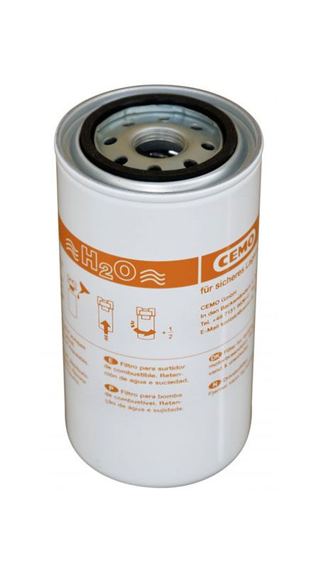 Kasetinis filtras su vandens separatoriumi, 70 l/min, CEMO (10031)