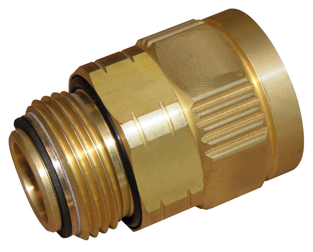 Swivel joint, brass, ¾" external thread, 1" internal thread, CEMO (11719)