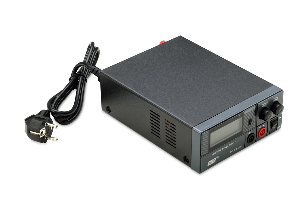Barošanas bloks 230 VAC / 13,8 VDC, 20 A, 1 m kabelis (10491, CEMO)