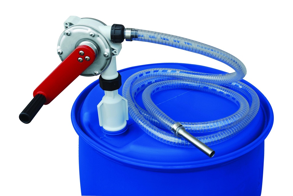 Crank (rotary) AdBlue pump with 3 m PVC hose (10517, CEMO)