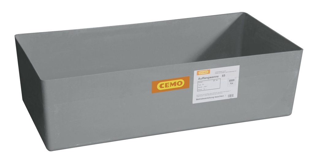 GRP surinkimo padėklas 65 be grotelių 10380, CEMO