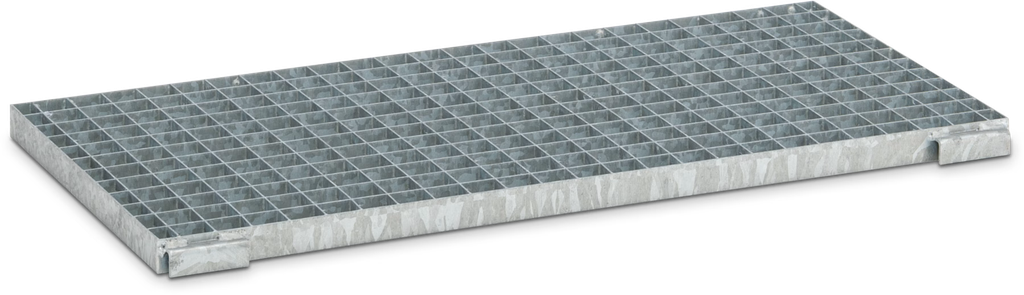 Galvanized steel grating for 60 l GRP sump pallet (7641, CEMO)