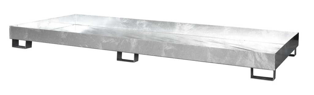 Sump pallet SO10, without grating, galvanised, CEMO (10405)