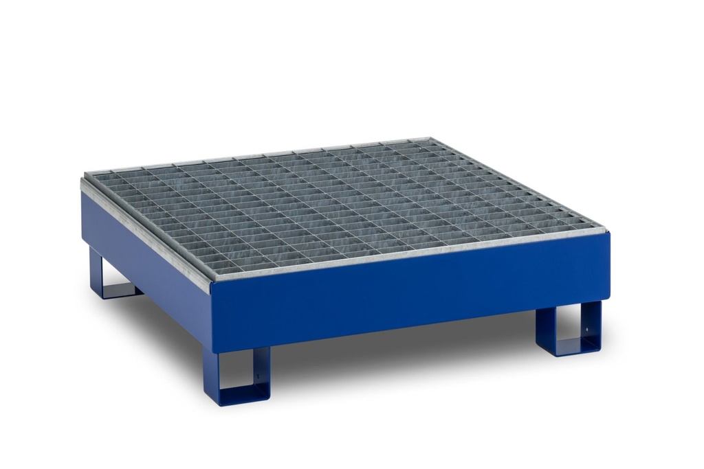 Plieninė surinkimo vonia SW65/4, cinkuota, su plieninėmis grotelėmis, iki 4 x 60 l statinių (11480, CEMO)