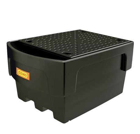 Tank 1100/1-PE with filling accessory and PE perforated plate (10951, CEMO)