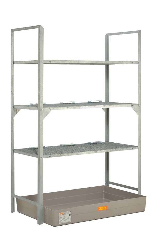 Mucu plaukts 540 ar GRP paliktni 150 l (7734, CEMO)