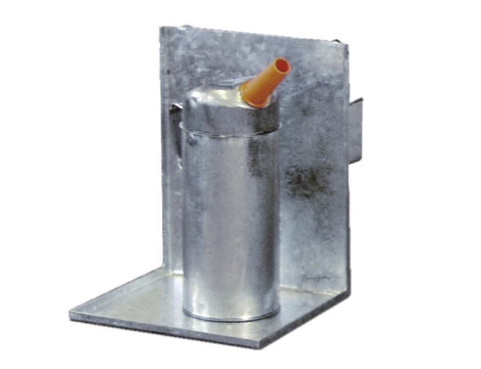 Can holder, galvanised, for drum rack type 400/800, CEMO (7727)