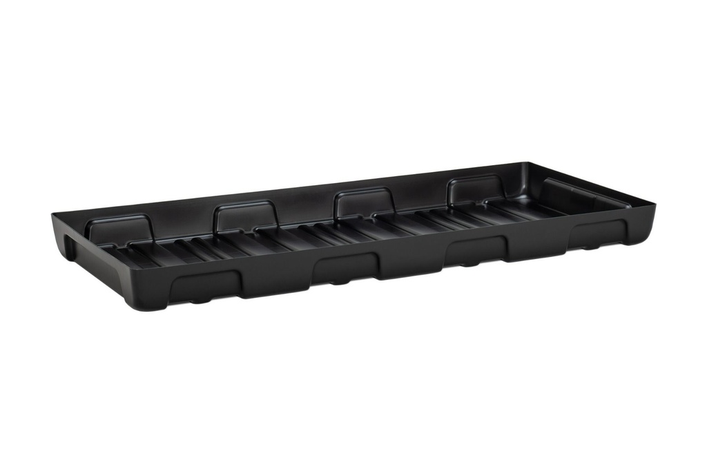 PE-small spill tray-collection tray 13/6 without grating, 44ltr, 130 x 60 x 10 cm, CEMO (11739)