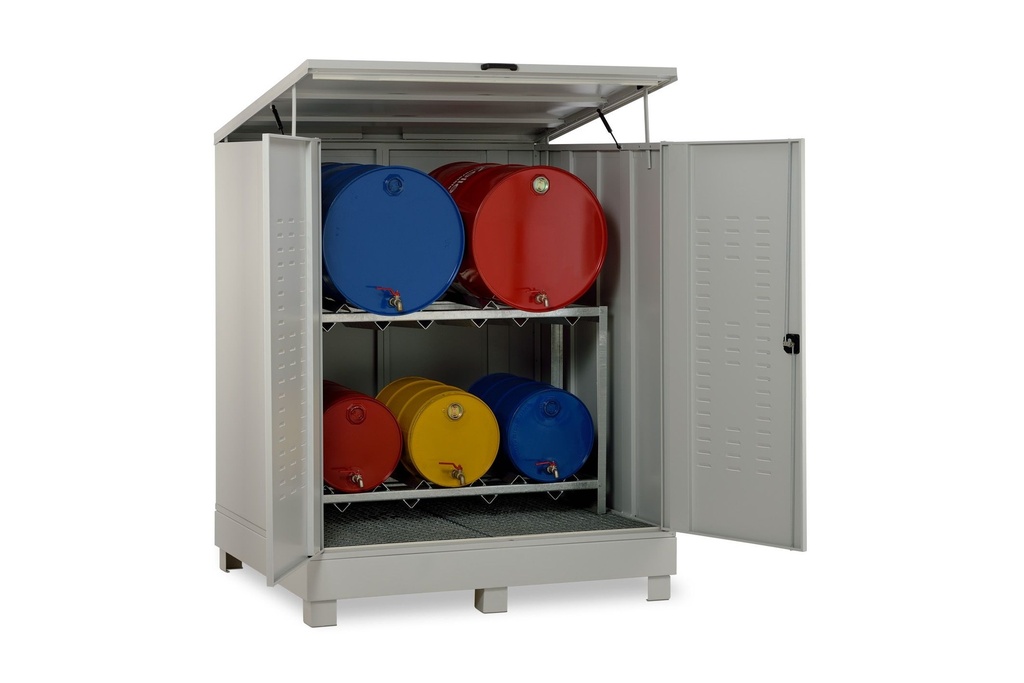 Steel hazardous material store 400 l with StawaR approval (11016, CEMO)