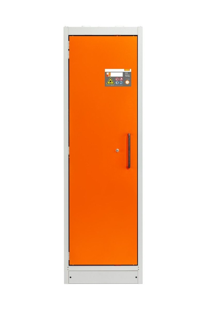 Drošības uzglabāšanas skapis PROline 6/20, 90. tips, oranžas RAL 2008 durvis, durvju eņģes pa kreisi (11911, CEMO)