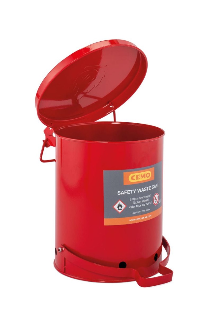 Saugaus utilizavimo konteineris 22,5 l (11558, CEMO)