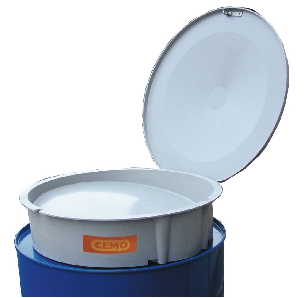 GRP piltuve ar atveramo vāku 200 l mucai (5348, CEMO)